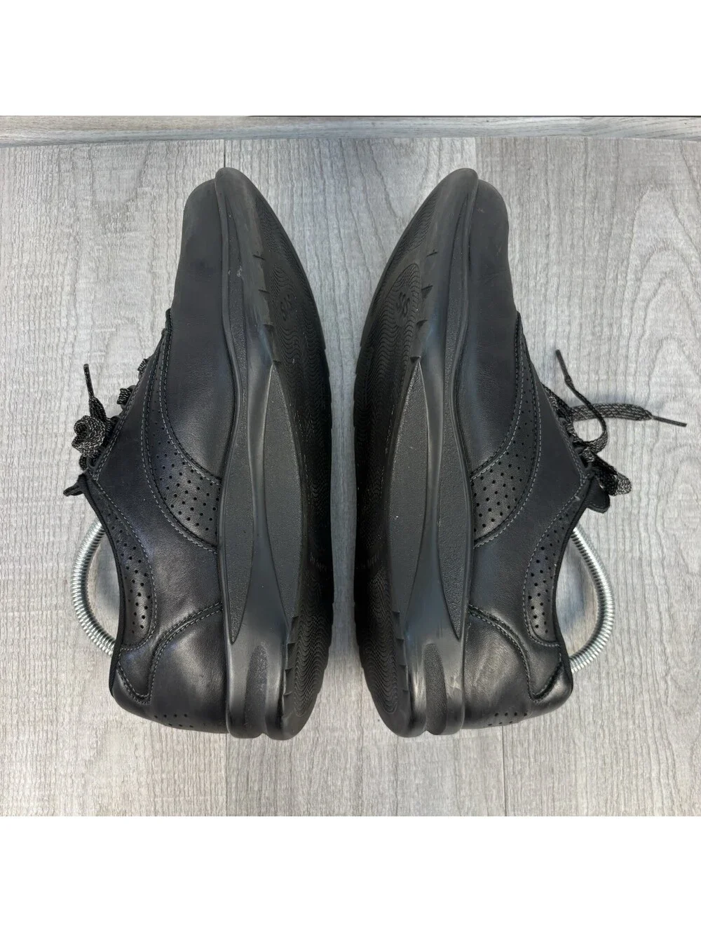 SAS Free Time Women's Black Leather Comfort Walking Shoes 9 M